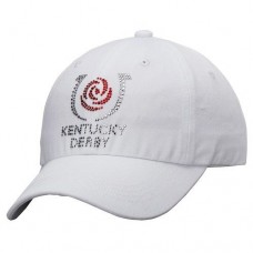 Kentucky Derby Mujer&apos;s Wordmark & Logo Cap  White 640925941318 eb-10496314